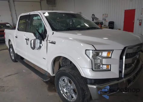 2017 Ford F-150 Lariat z USA, uszkodzony, nr VIN 1FTEW1EG9HFA73120